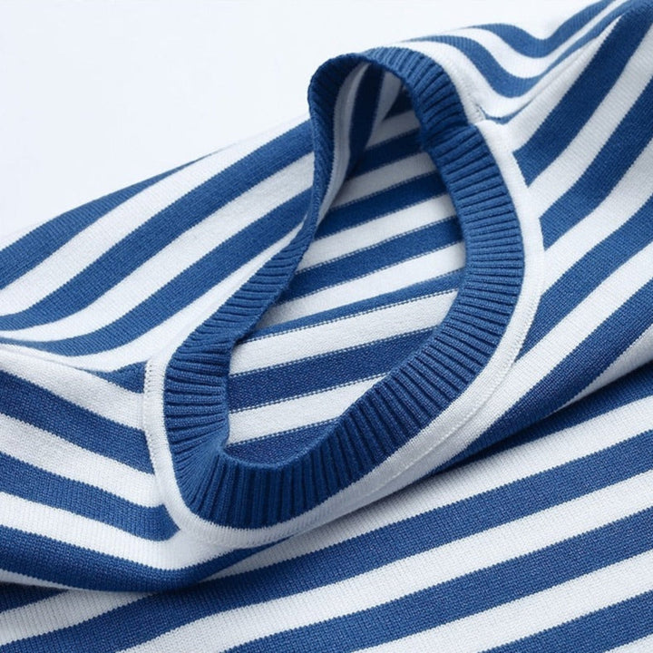Aurora | Tricou clasic cu dungi și mâneci lungi pentru femei