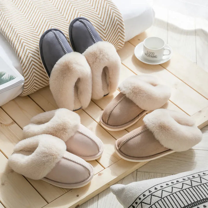 Slippers For Women | With Fur Trim