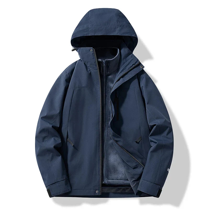 Geacă de schi outdoor pentru bărbați | Cu glugă