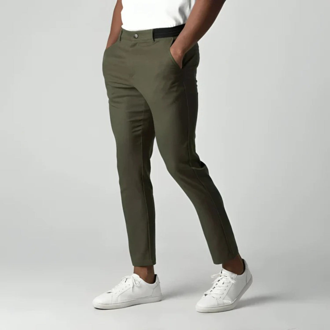 Pantaloni pentru bărbați cu buzunare | Elastic