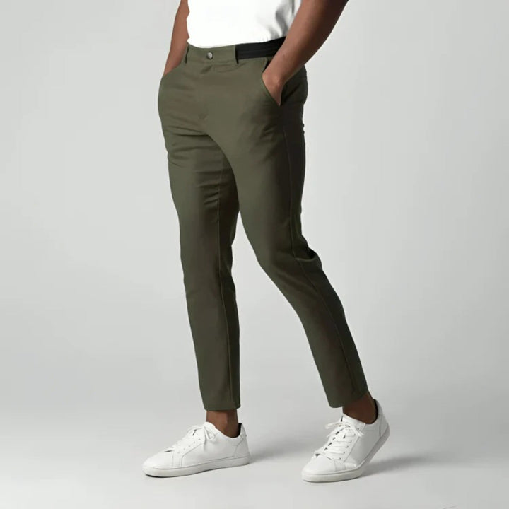Pantaloni pentru bărbați cu buzunare | Elastic