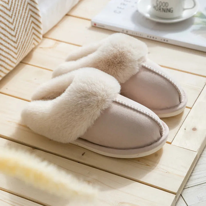 Slippers For Women | With Fur Trim