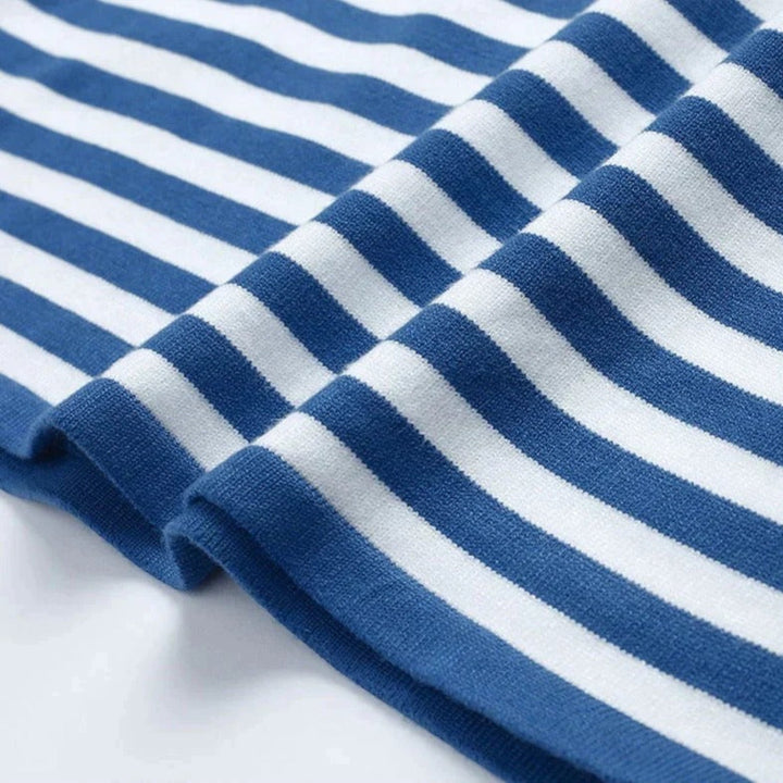 Aurora | Tricou clasic cu dungi și mâneci lungi pentru femei