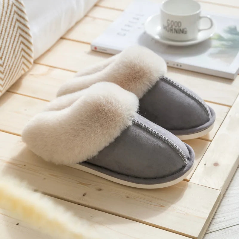 Slippers For Women | With Fur Trim