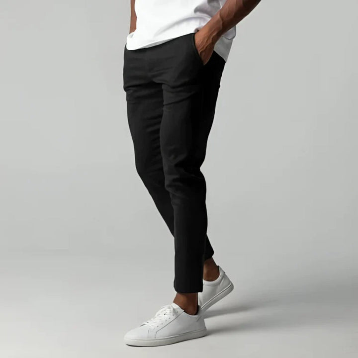 Pantaloni pentru bărbați cu buzunare | Elastic