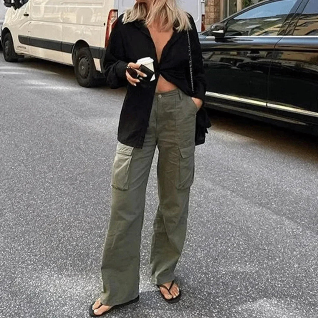 Florence | Pantaloni cargo casual pentru femei