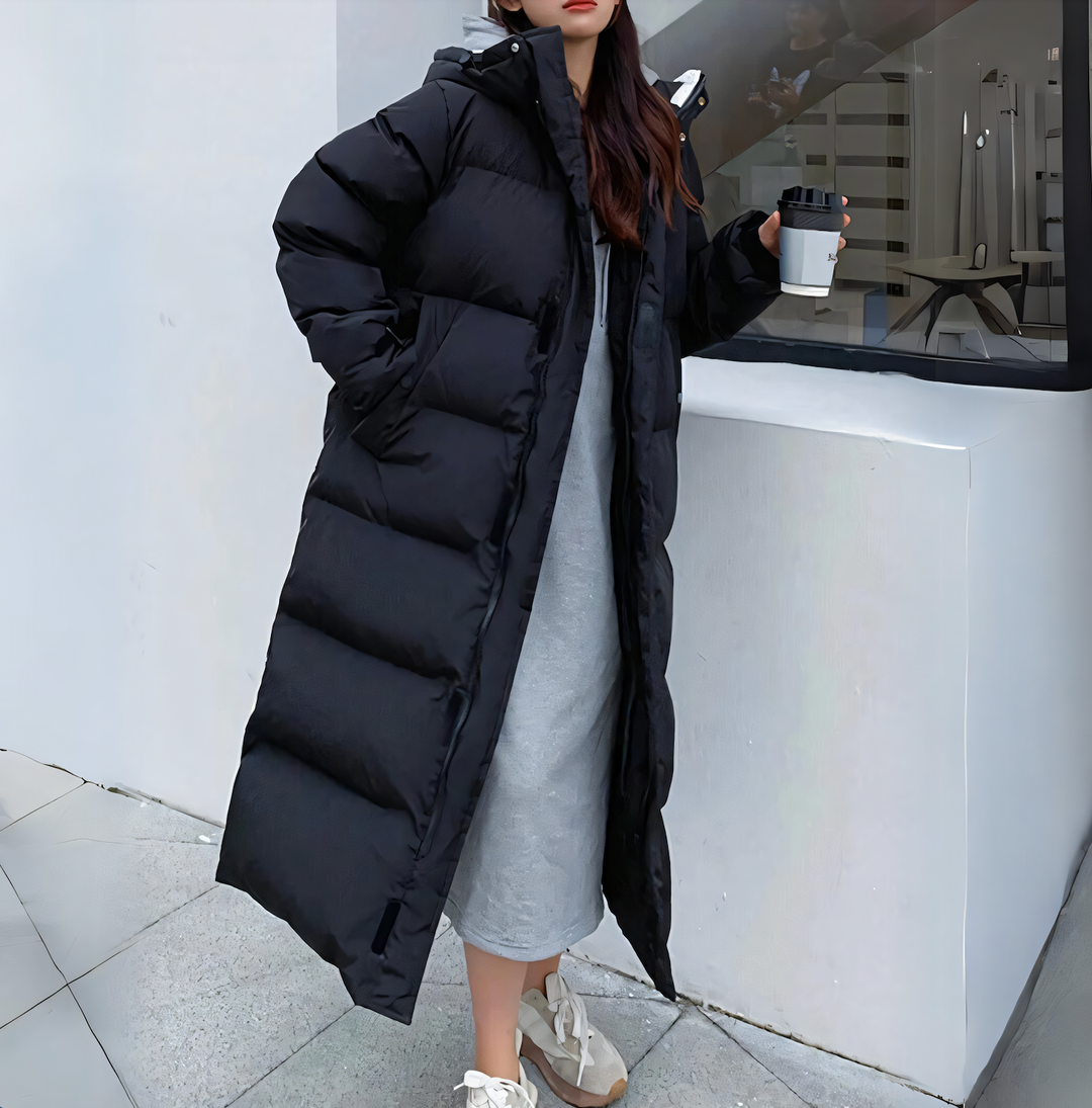 Vicky Piumino Donna Lungo Antivento – Cappotto Invernale Elegante e Caldo