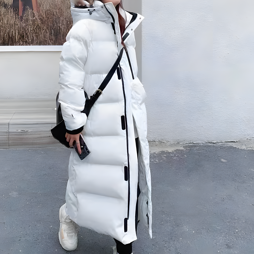 Vicky Piumino Donna Lungo Antivento – Cappotto Invernale Elegante e Caldo