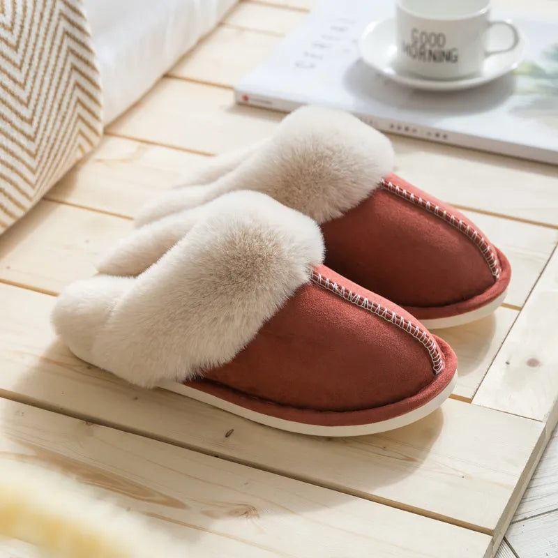 Slippers For Women | With Fur Trim