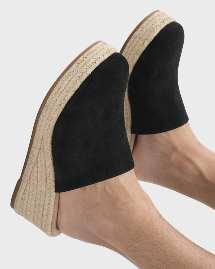 Sandales Marina Femme – Espadrilles Compensées, Confort Amorti & Style Estival