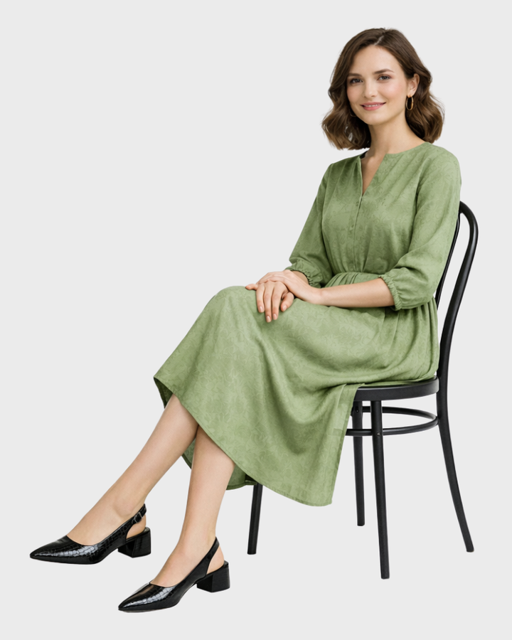 Rafaela Décolleté Donna Slingback Eleganti – Scarpe con Tacco Largo e Punta Affusolata