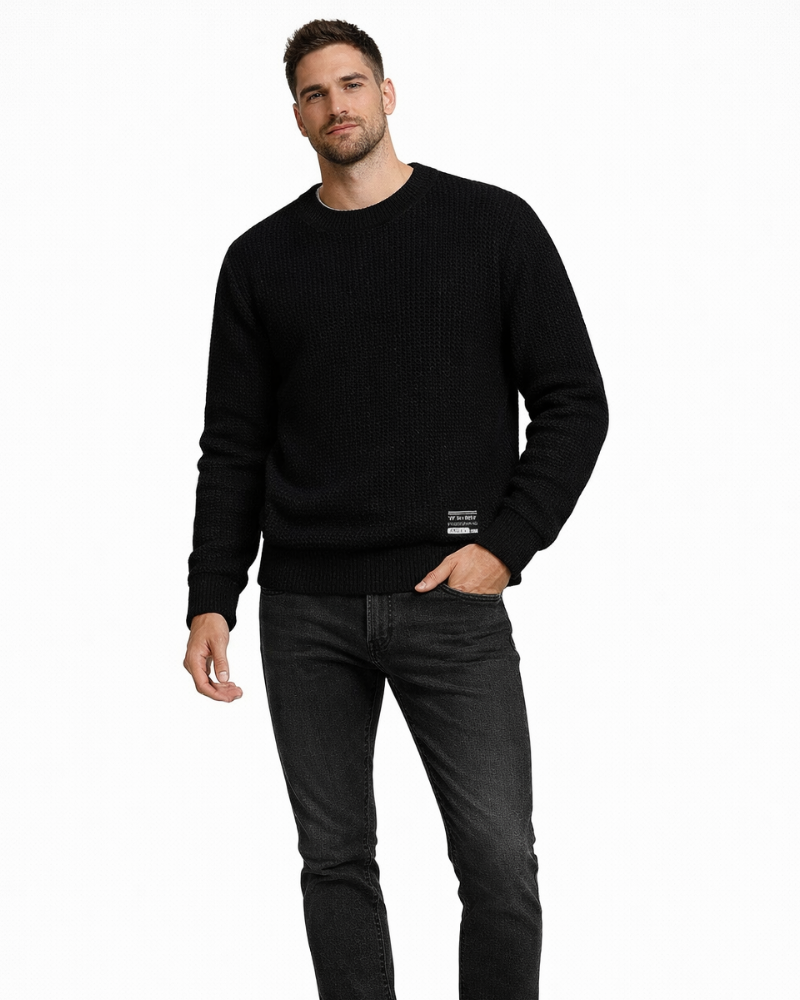 Kairo Pulover Bărbați Nido d’Ape – Pulover Elegant Casual din Tricot Respirabil