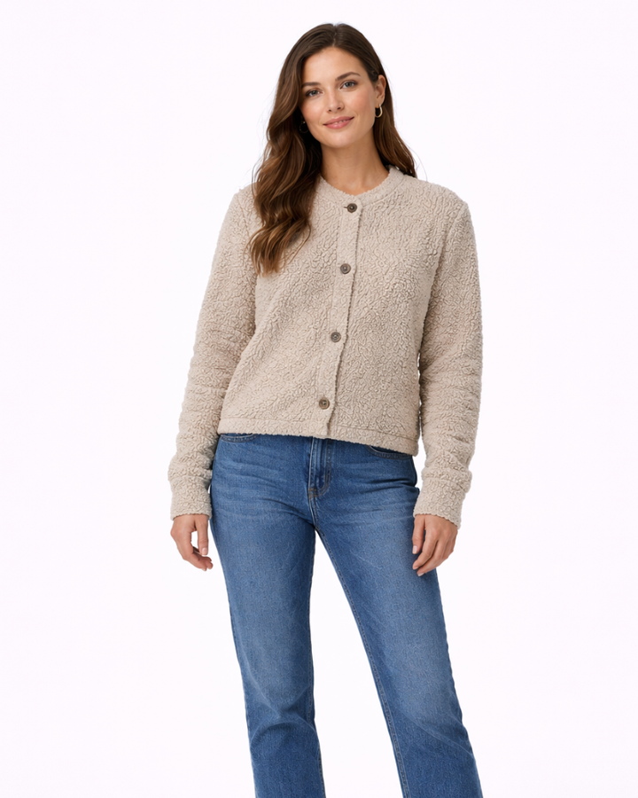 Cardigan Elina pentru femei elegant – pulover chic versatil moale stil casual rafinat