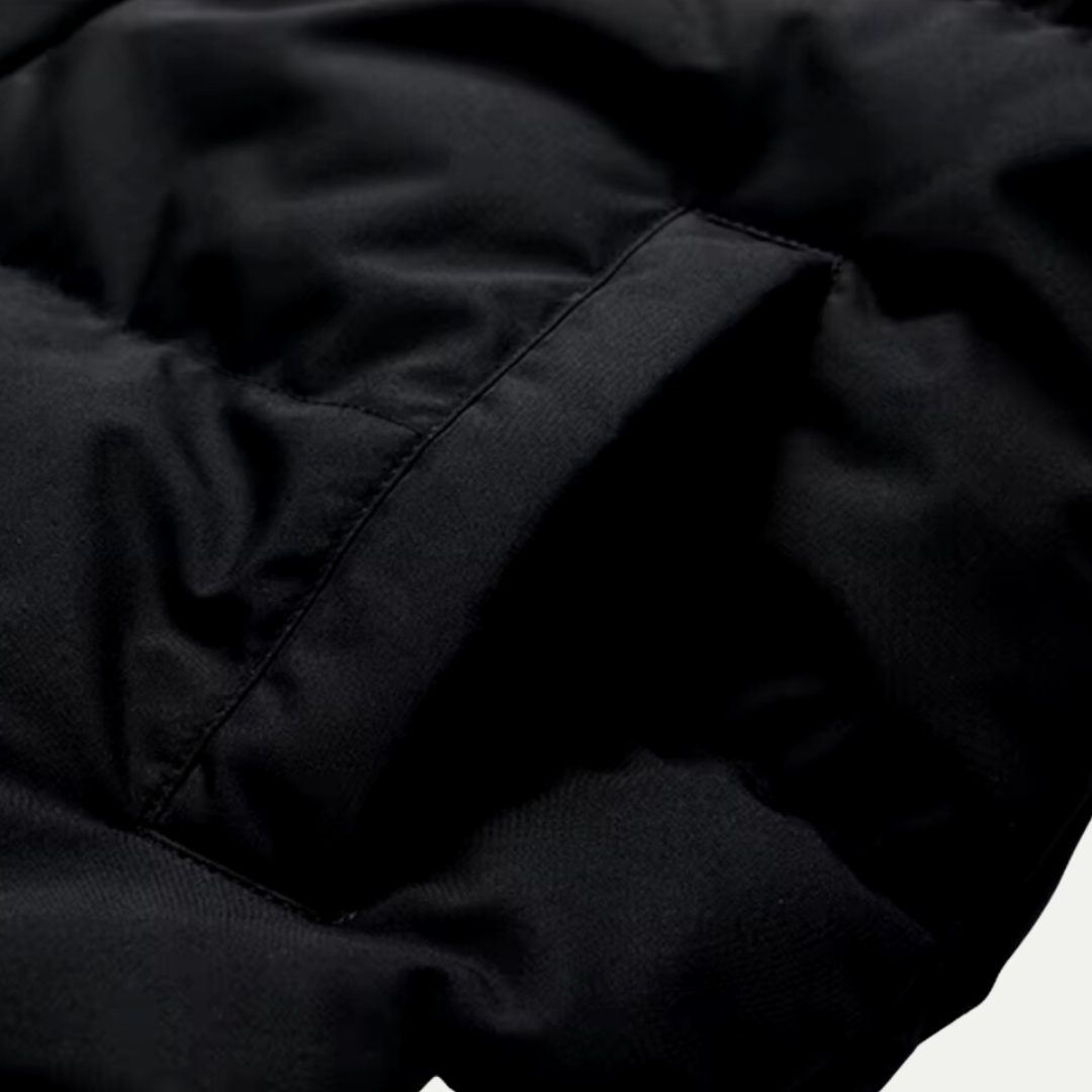 Francis Parka Uomo Imbottito con Cappuccio – Cappotto Invernale Moderno e Caldo