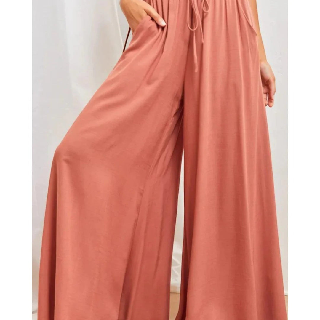 Anaëlle | Pantaloni casual largi pentru femei | Vară