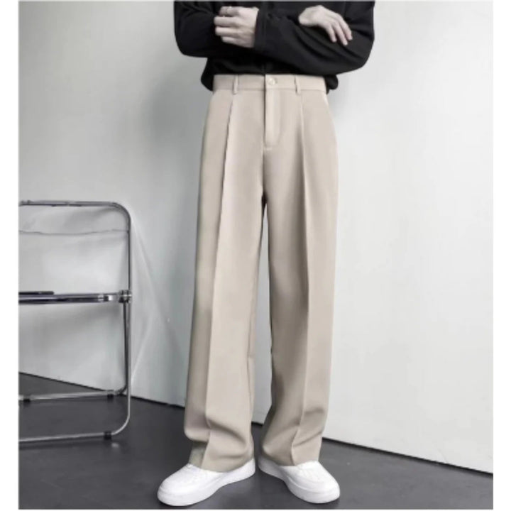Tristan | Pantaloni Casual pentru Bărbați | Picior Larg