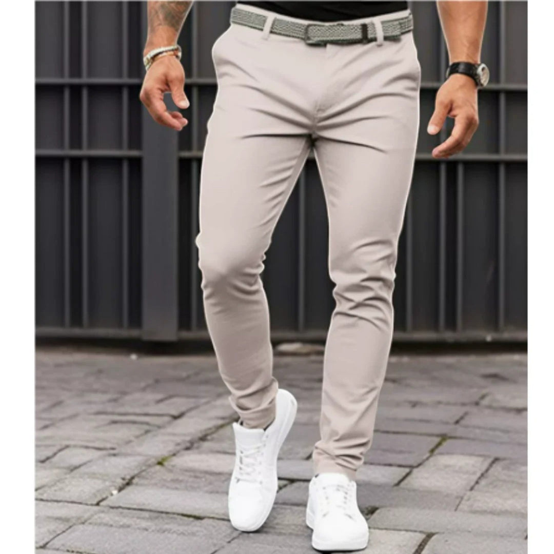 Bastien | Pantaloni chino elastici pentru bărbați | Croială slim