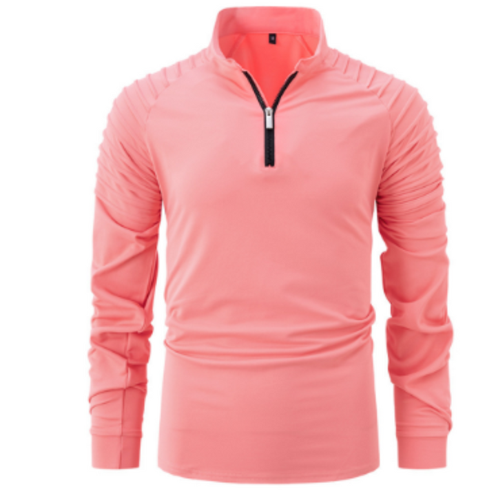 Men's Long Sleeve Half Zip Sweater | Winter