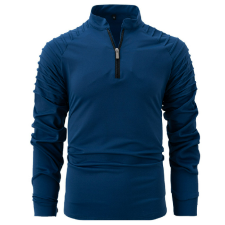 Men's Long Sleeve Half Zip Sweater | Winter