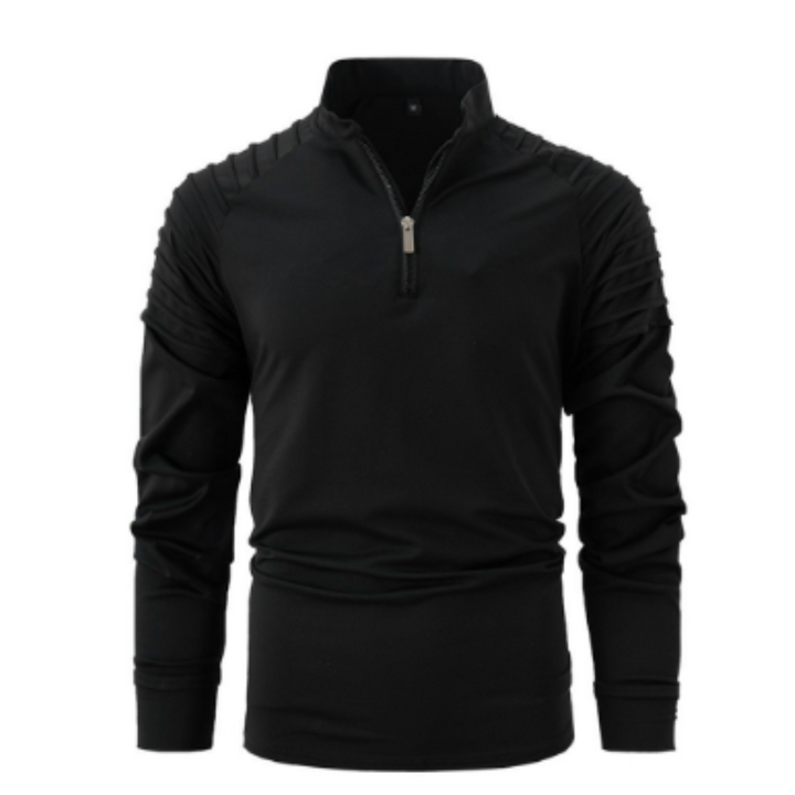 Men's Long Sleeve Half Zip Sweater | Winter