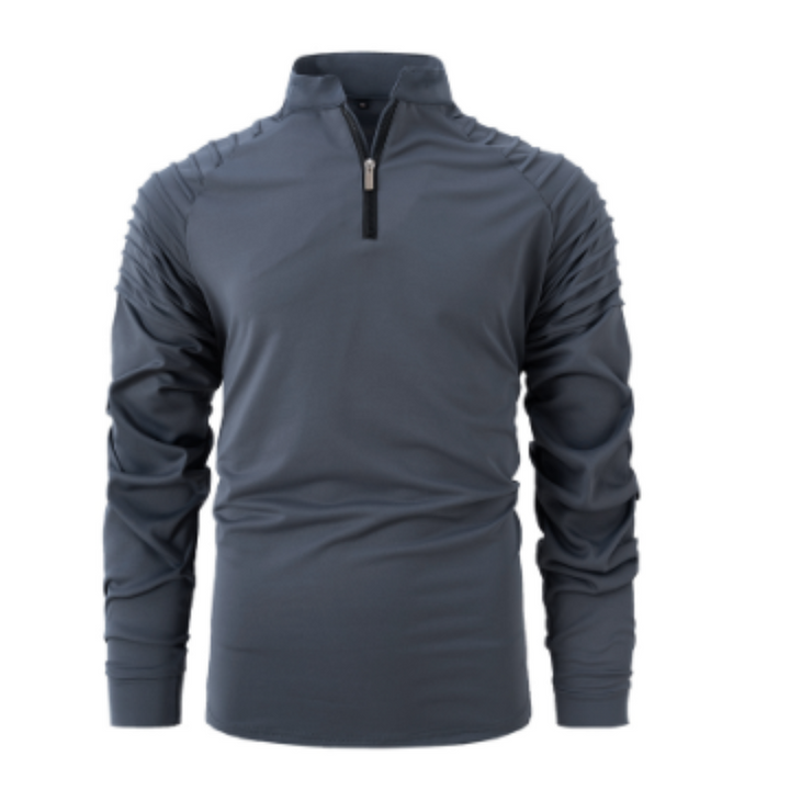 Men's Long Sleeve Half Zip Sweater | Winter