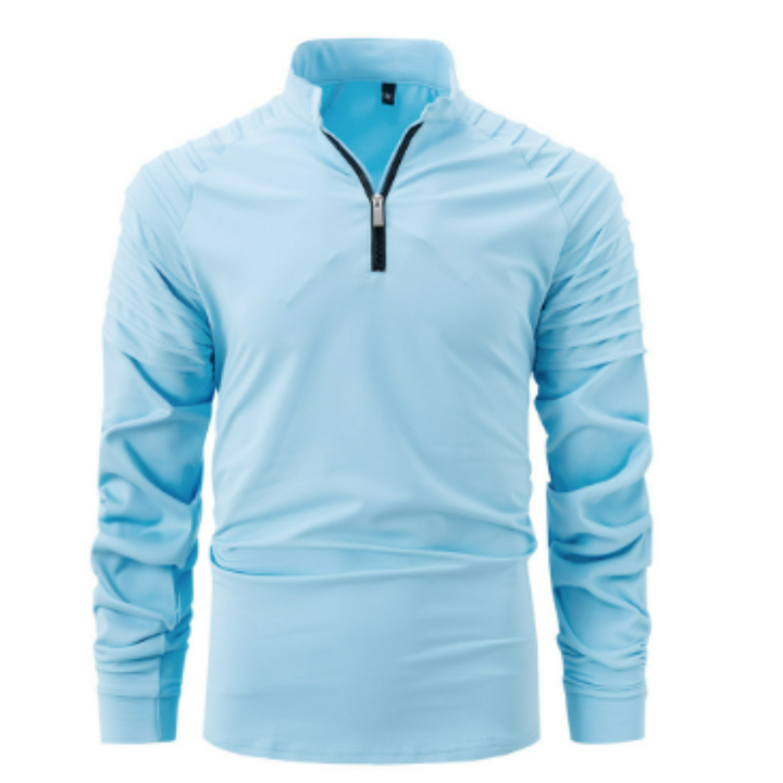 Men's Long Sleeve Half Zip Sweater | Winter