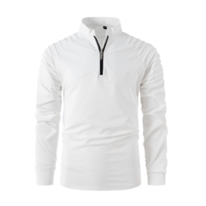 Men's Long Sleeve Half Zip Sweater | Winter