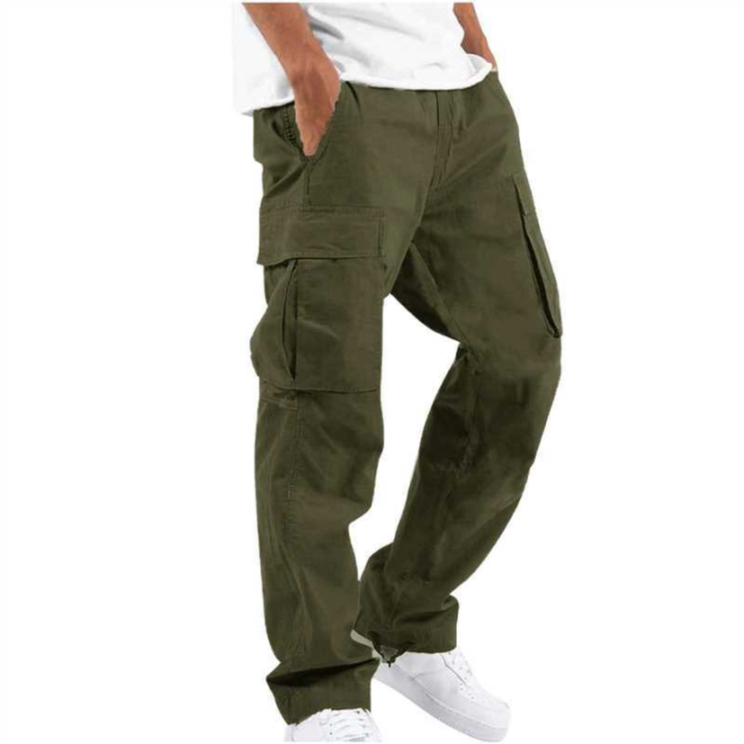Pantaloni cargo pentru bărbați | Picior larg
