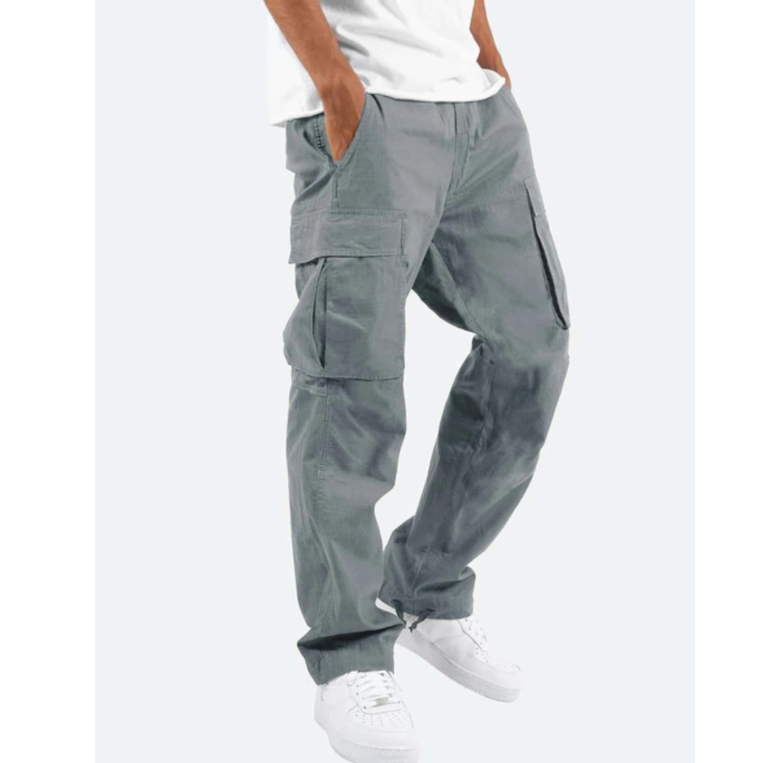 Pantaloni cargo pentru bărbați | Picior larg