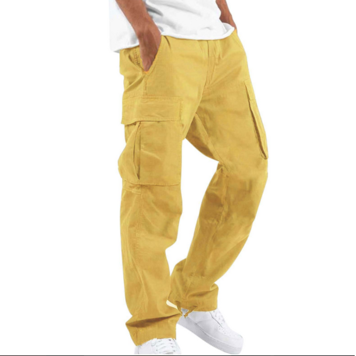 Pantaloni cargo pentru bărbați | Picior larg