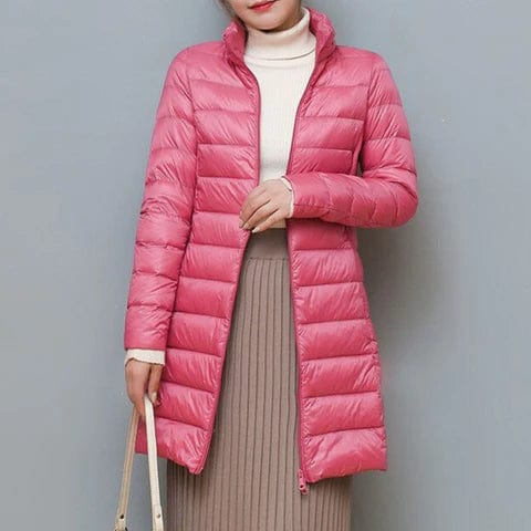 Women's Hooded Down Jacket | Long