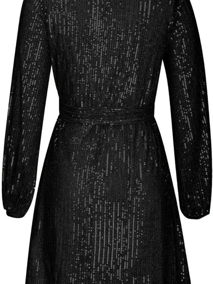 Rochie elegantă de petrecere cu decolteu barcă pentru femei | Mini