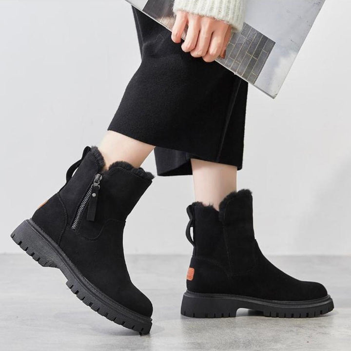 Hallie Donna Bottes d'Hiver Imperméables – Antidérapantes, Chaudes et Respirantes