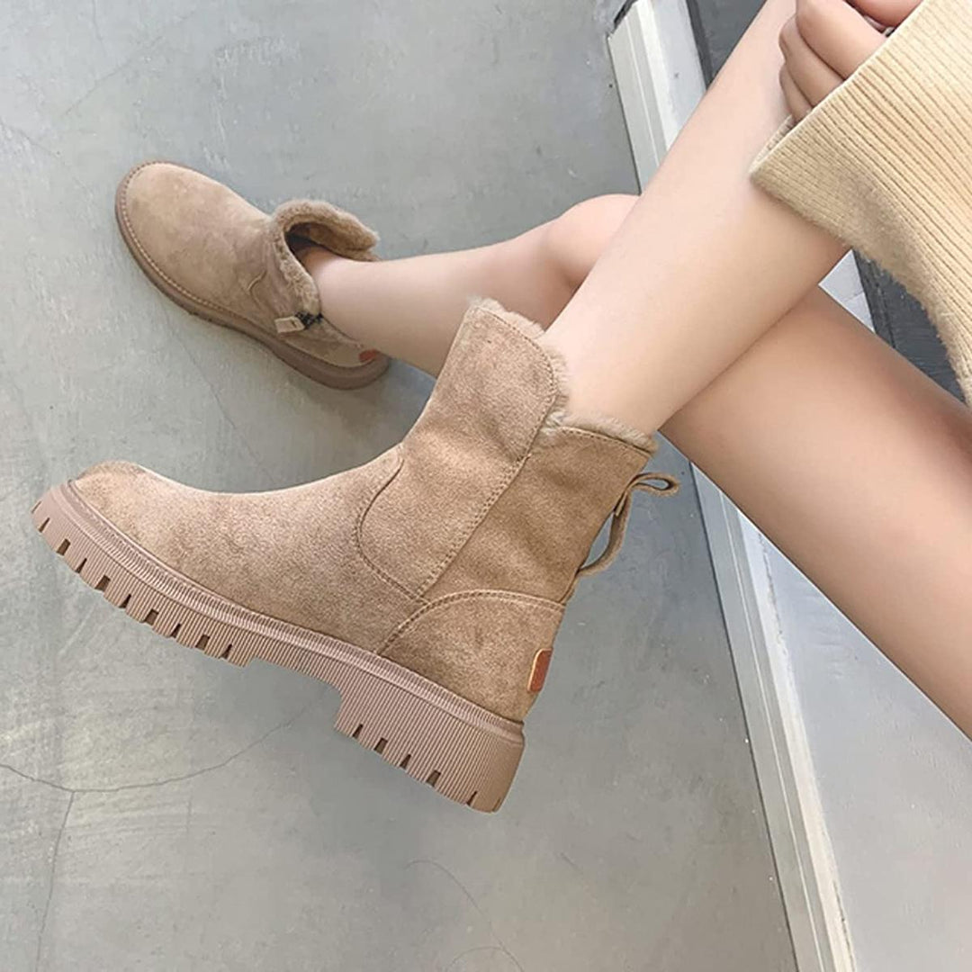 Hallie Donna Bottes d'Hiver Imperméables – Antidérapantes, Chaudes et Respirantes
