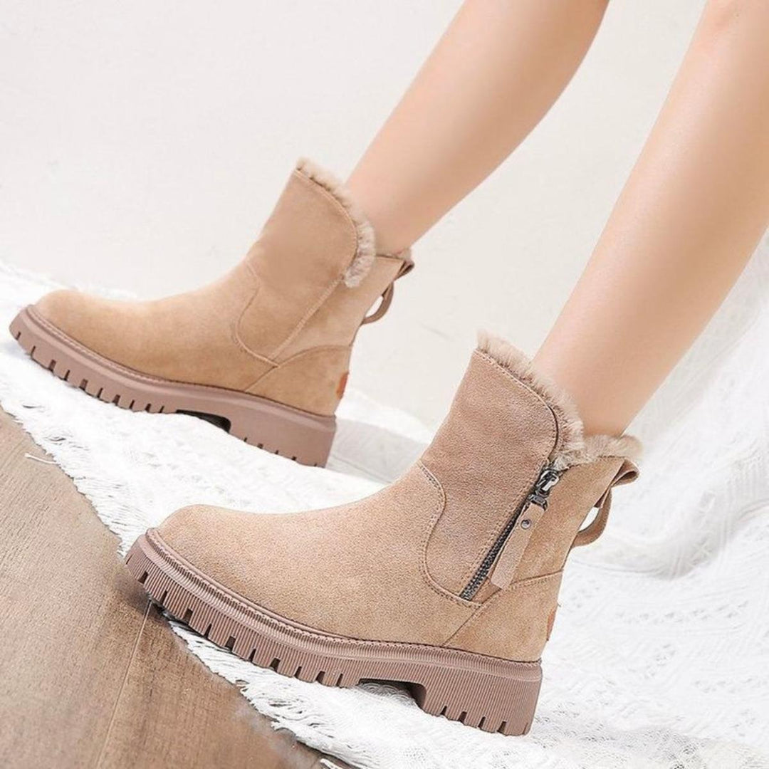 Hallie Donna Bottes d'Hiver Imperméables – Antidérapantes, Chaudes et Respirantes