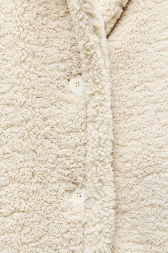 Isabel Cappotto Teddy Damen – Lange Fleecejacke mit elegantem und weichem Design