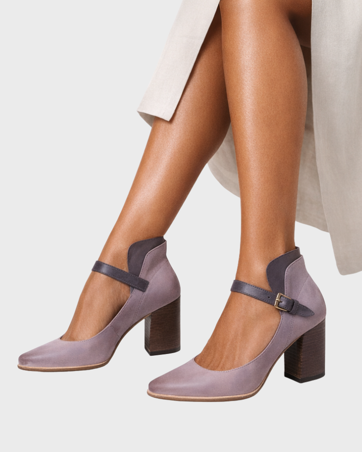 Audrey Sandali Donna – Elegantní podpatky, nastavitelné pásky a stabilní pohodlí