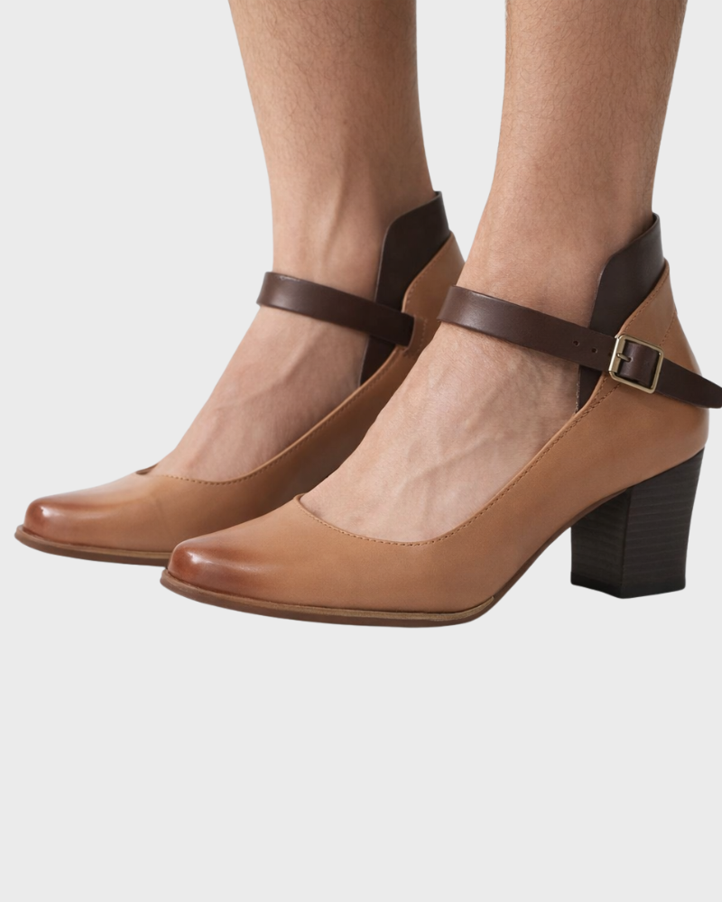 Audrey Sandali Donna – Elegantní podpatky, nastavitelné pásky a stabilní pohodlí