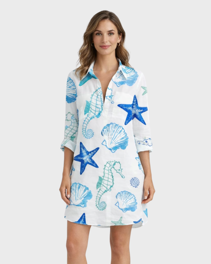 Scarlett Damen Sommerkleid Elegant – Leichtes und Vielseitiges Kleid für Tag und Abend