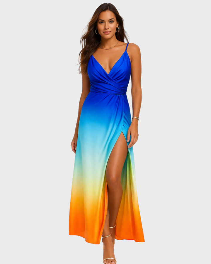 Aubrie Vestito Sera Donna – Elegante, Spacco Raffinato & Silhouette Flattering
