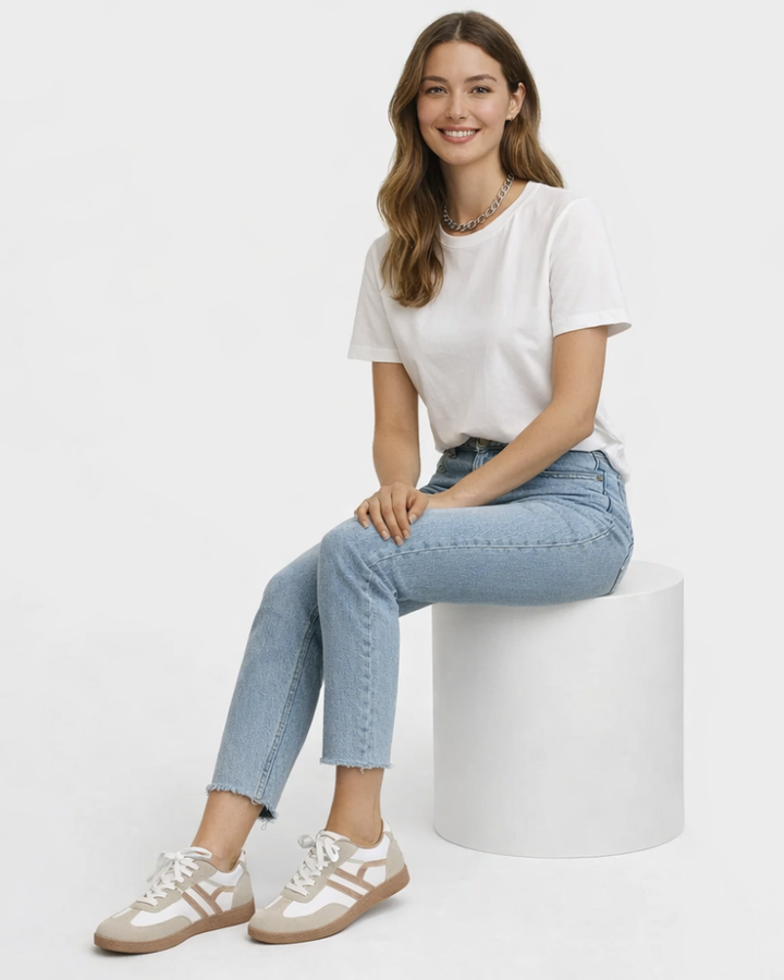 Elisa Sneakers Donna – Scarpe Sportive con Supporto Arco e Suola Ergonomica