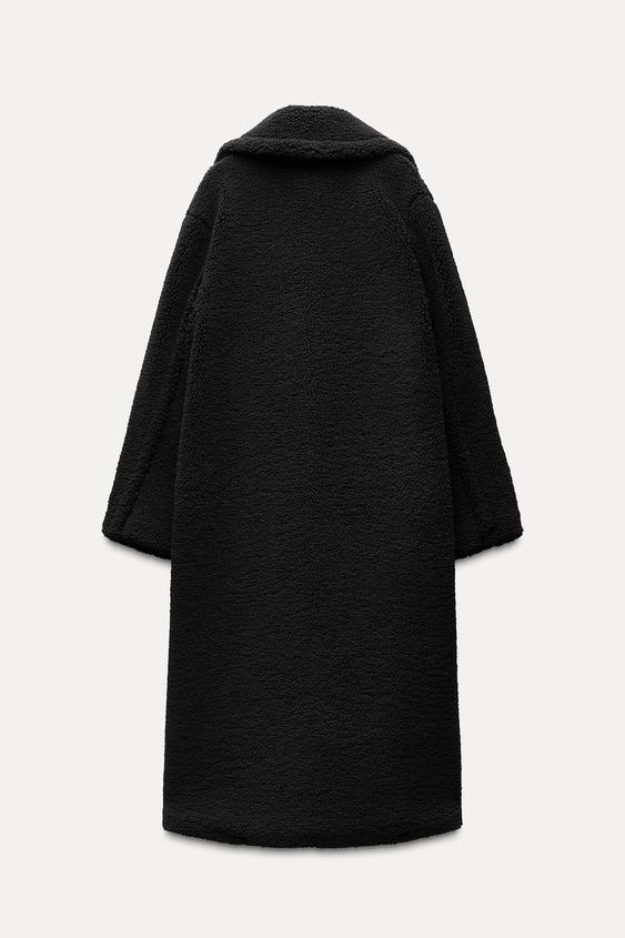 Isabel Cappotto Teddy Damen – Lange Fleecejacke mit elegantem und weichem Design