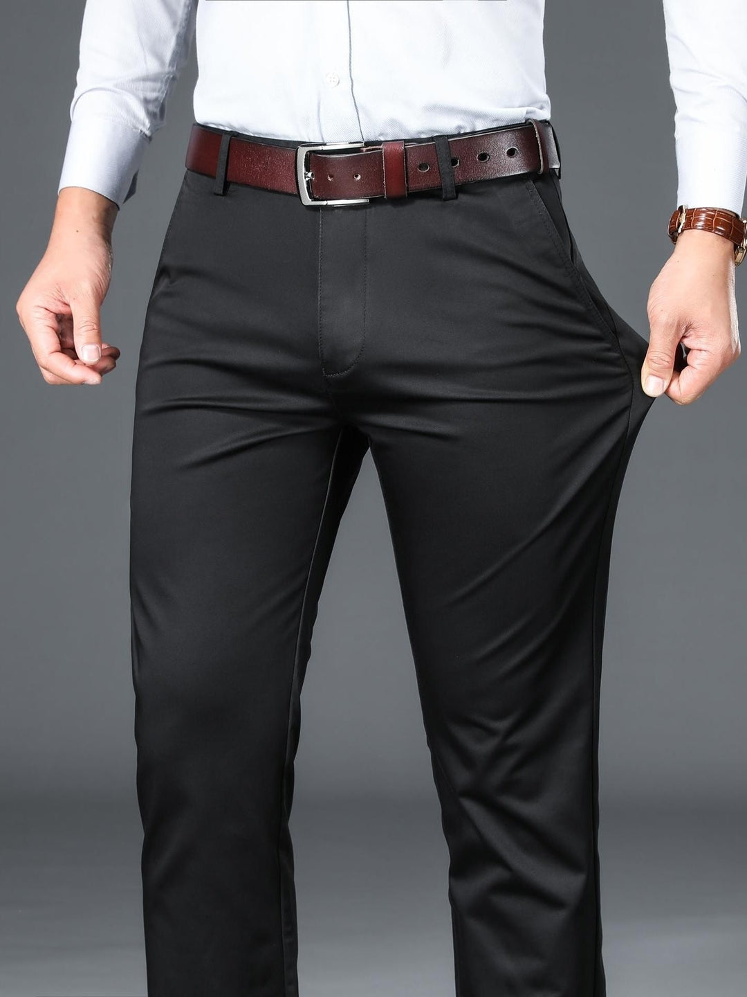 Pantaloni ușor elastici pentru bărbați | Formal