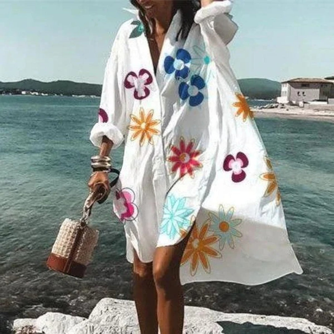 Yara | Rochie Cămașă Oversize Casual pentru Femei