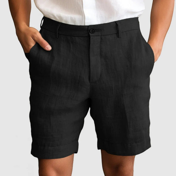 Pantaloni scurți casual cu închidere cu nasturi pentru bărbați | Vară