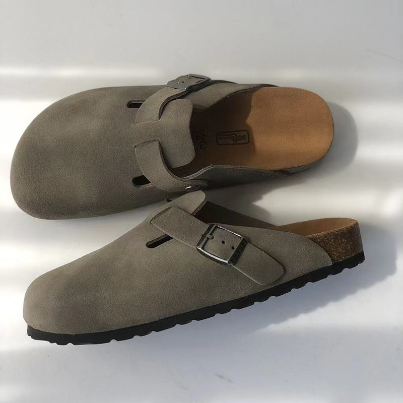 Unisex mokasíny z kůže | s detailem přezky