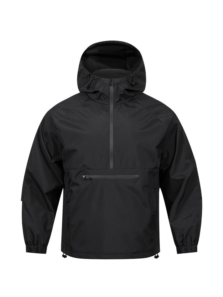 Marlo Anorak Uomo Antivento – Giacca Leggera Idrorepellente con Cappuccio Regolabile