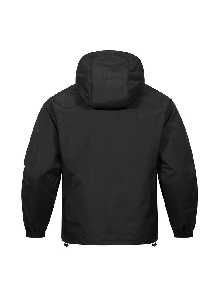 Marlo Anorak Uomo Antivento – Giacca Leggera Idrorepellente con Cappuccio Regolabile