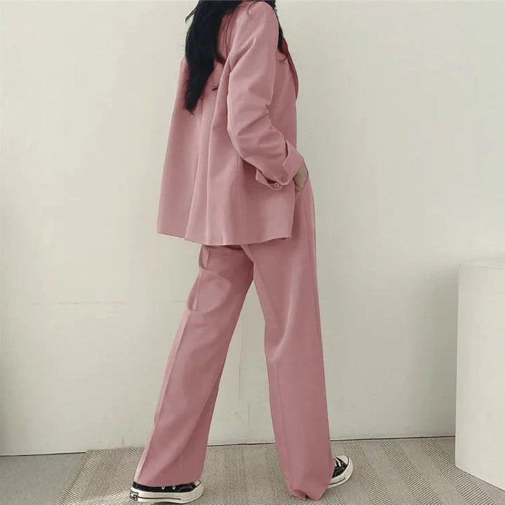 Yasmine | Compleu sacou oversize casual pentru femei