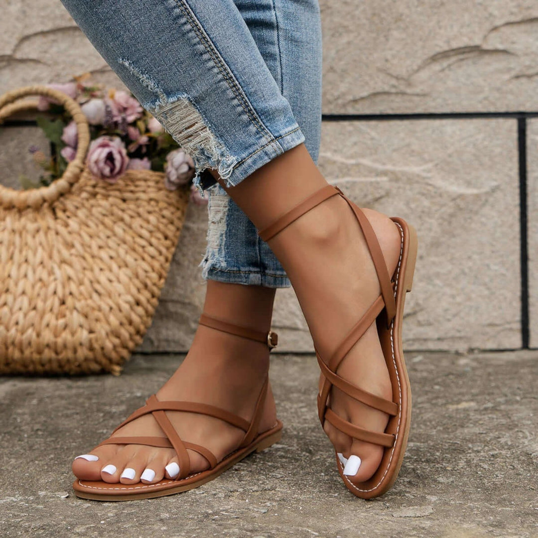Vivienne | Sandale casual cu barete pentru femei